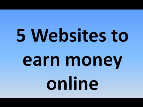 online money earning sites